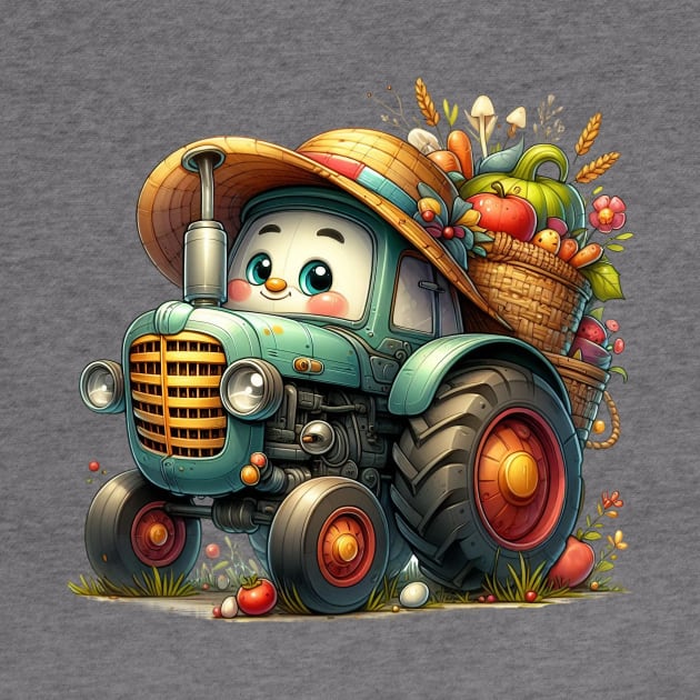 Cute Tractor by Dmytro